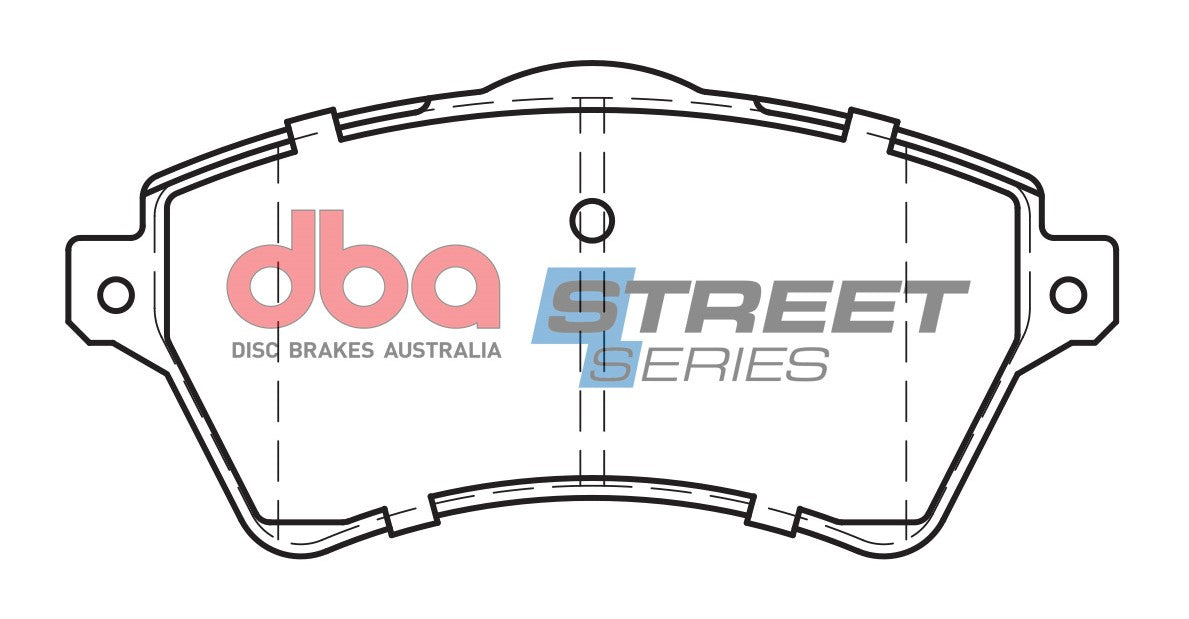 DB1506SS - DBA Street Series Brake Pads; Front