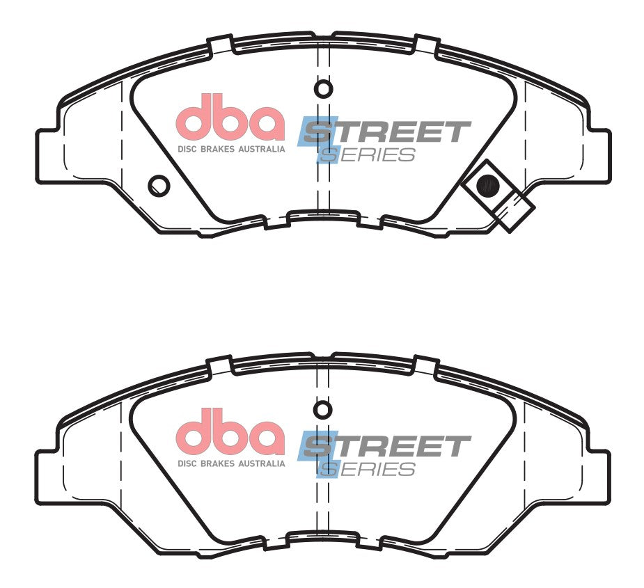 DB1512SS - DBA Street Series Brake Pads; Front