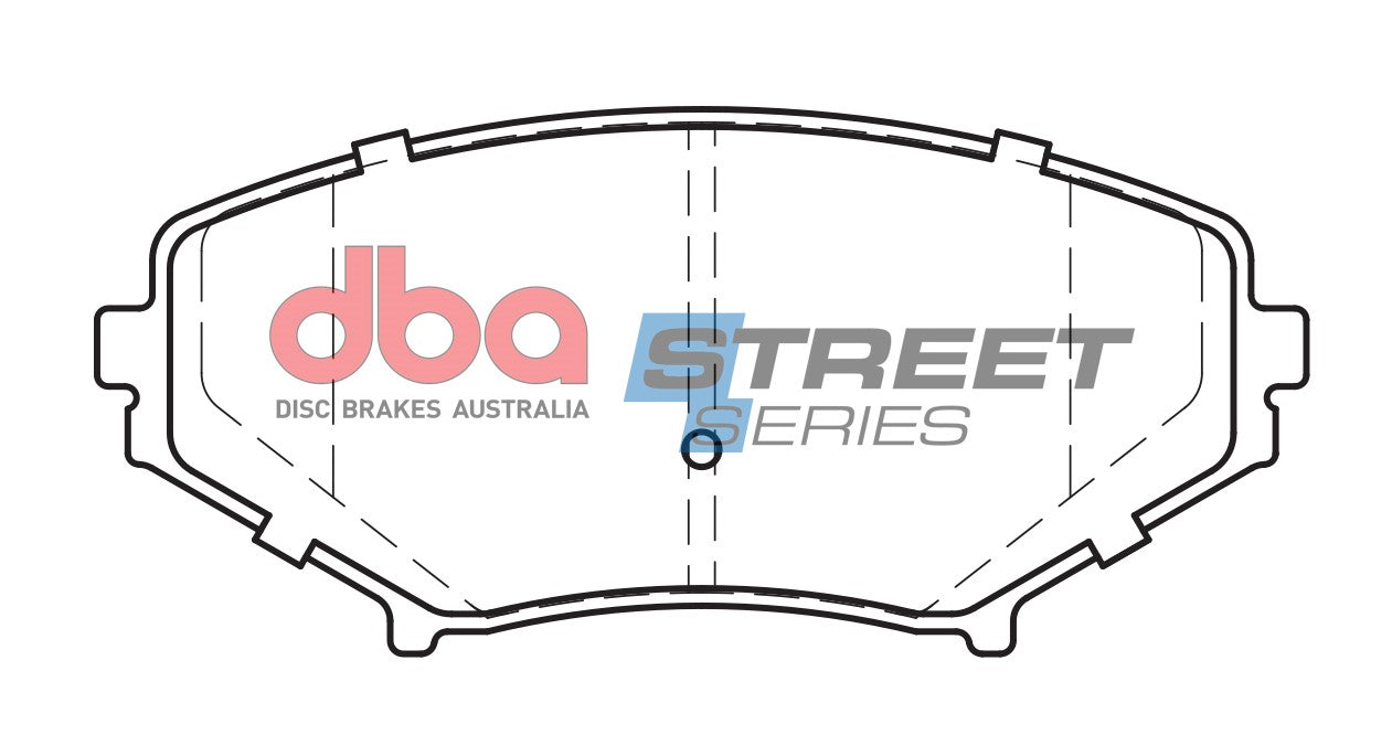 DB1513SS - DBA Street Series Brake Pads; Front