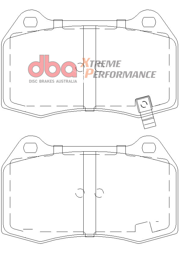 DB1520XP - DBA Xtreme Performance Brake Pads; Front