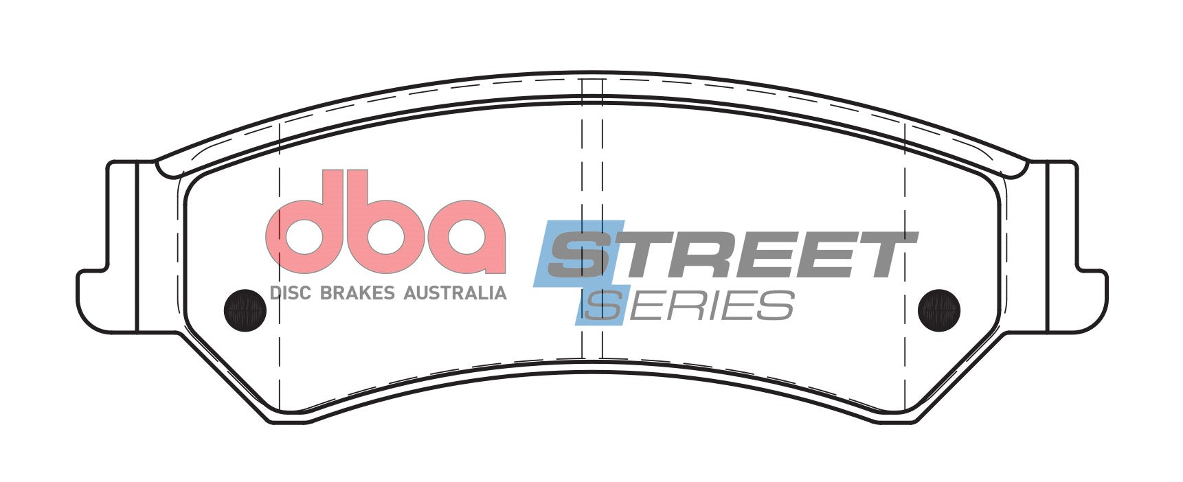 DB1675SS - DBA Street Series Brake Pads; Rear