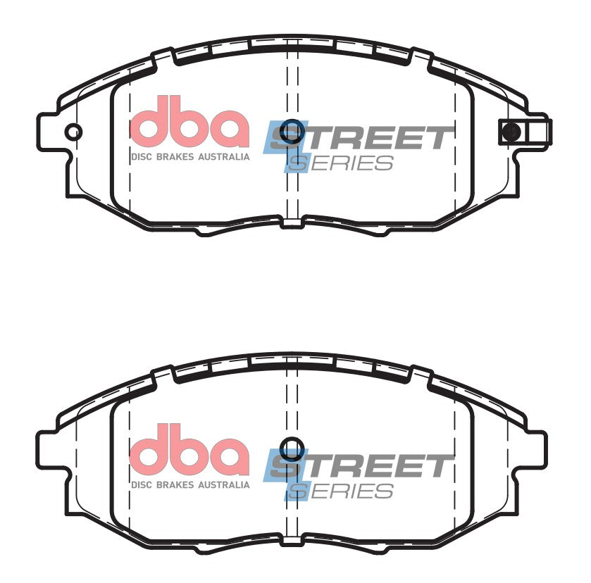 DB1688SS - DBA Street Series Brake Pads; Front