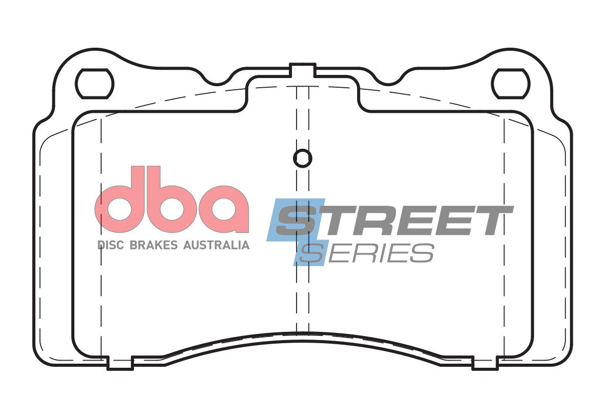 DB1695SS - DBA Street Series Brake Pads; Front