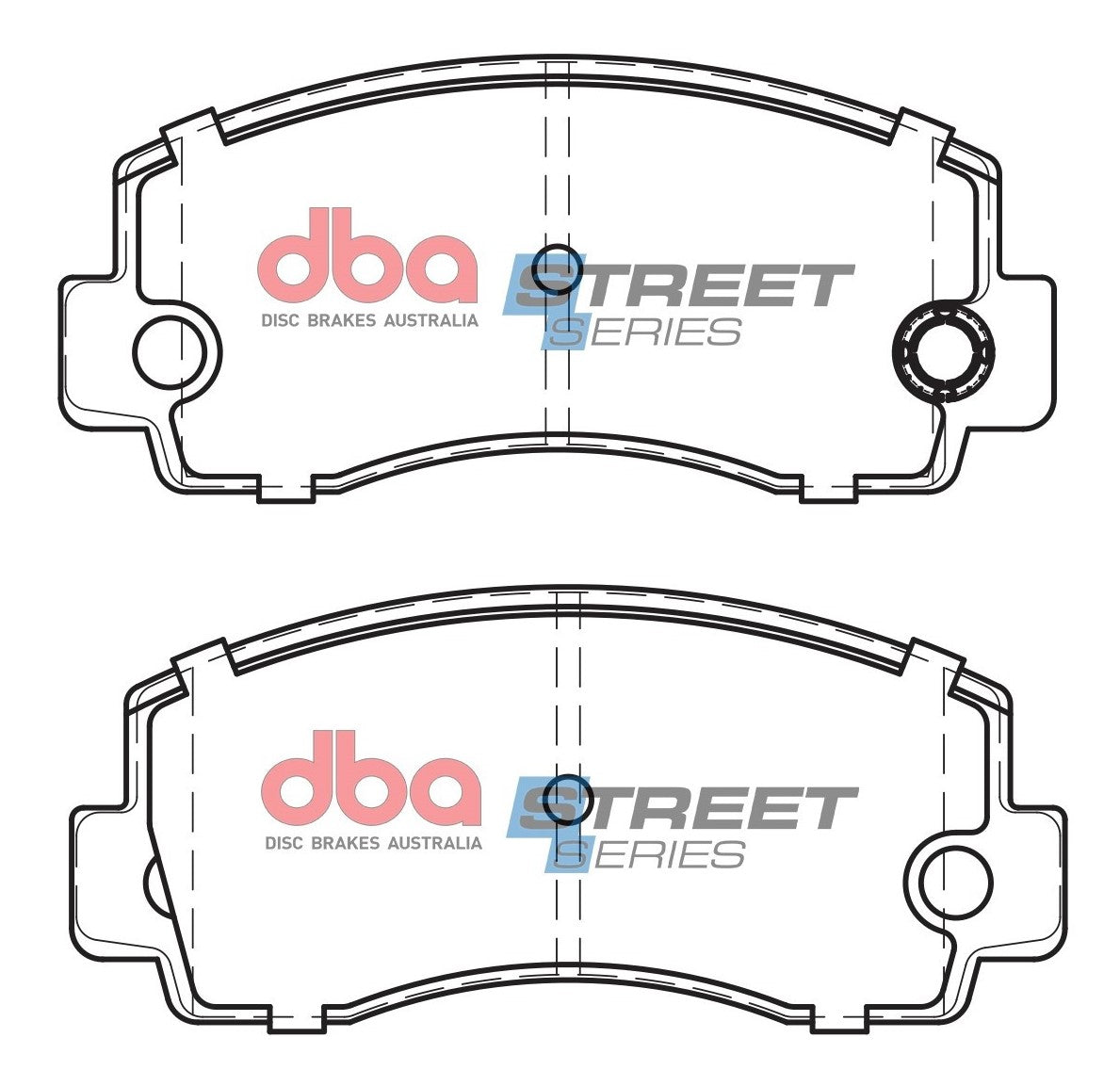 DB170SS - DBA Street Series Brake Pads; Front