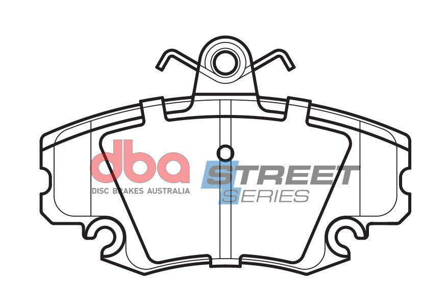 DB1711SS - DBA Street Series Brake Pads; Front
