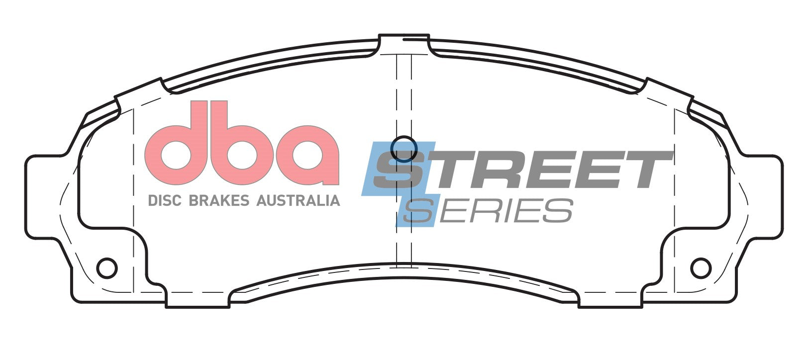 DB1730SS - DBA Street Series Brake Pads; Front