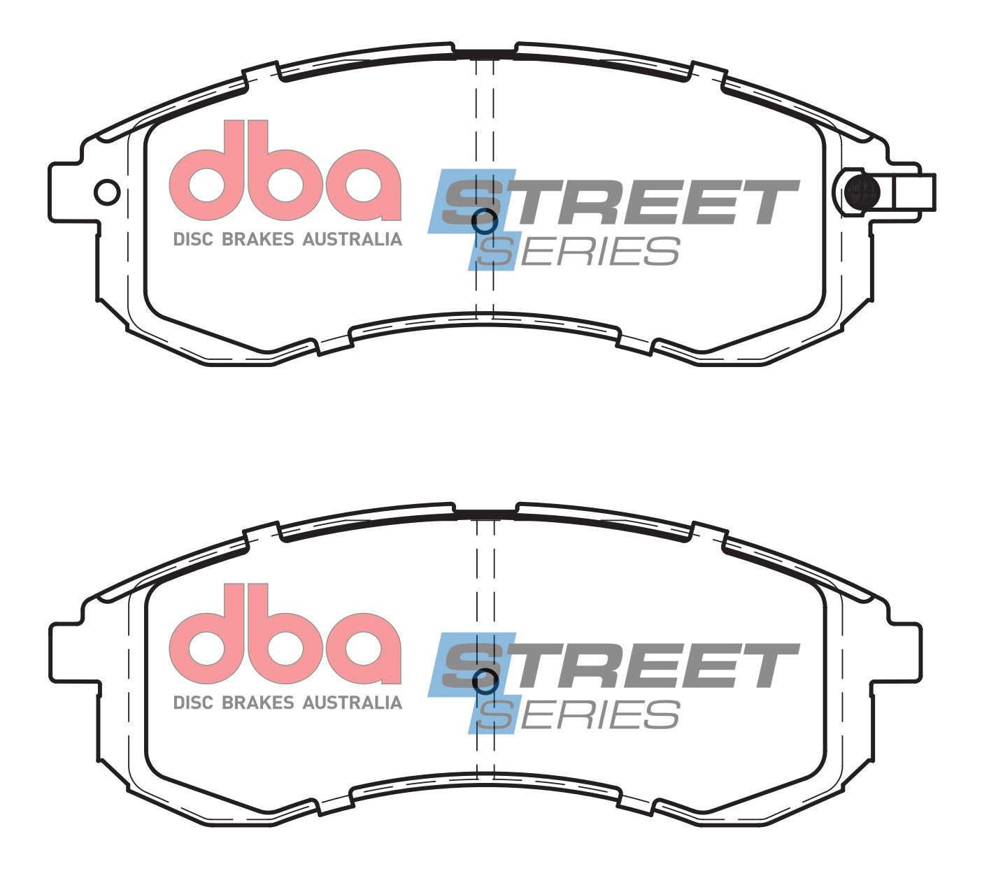 DB1738SS - DBA Street Series Brake Pads; Front