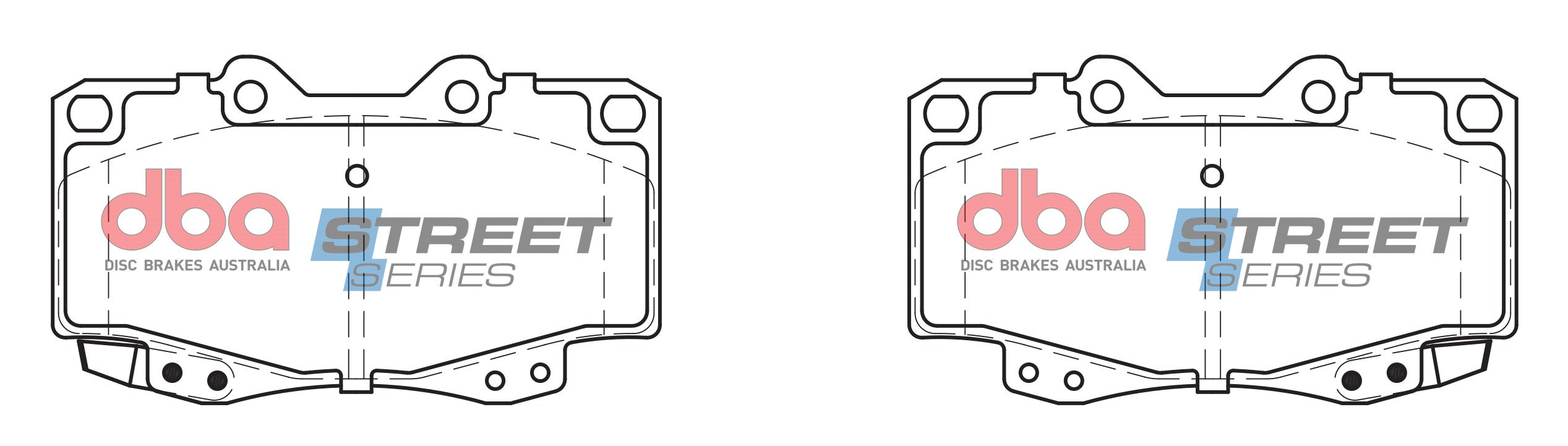 DB1739SS - DBA Street Series Brake Pads; Front