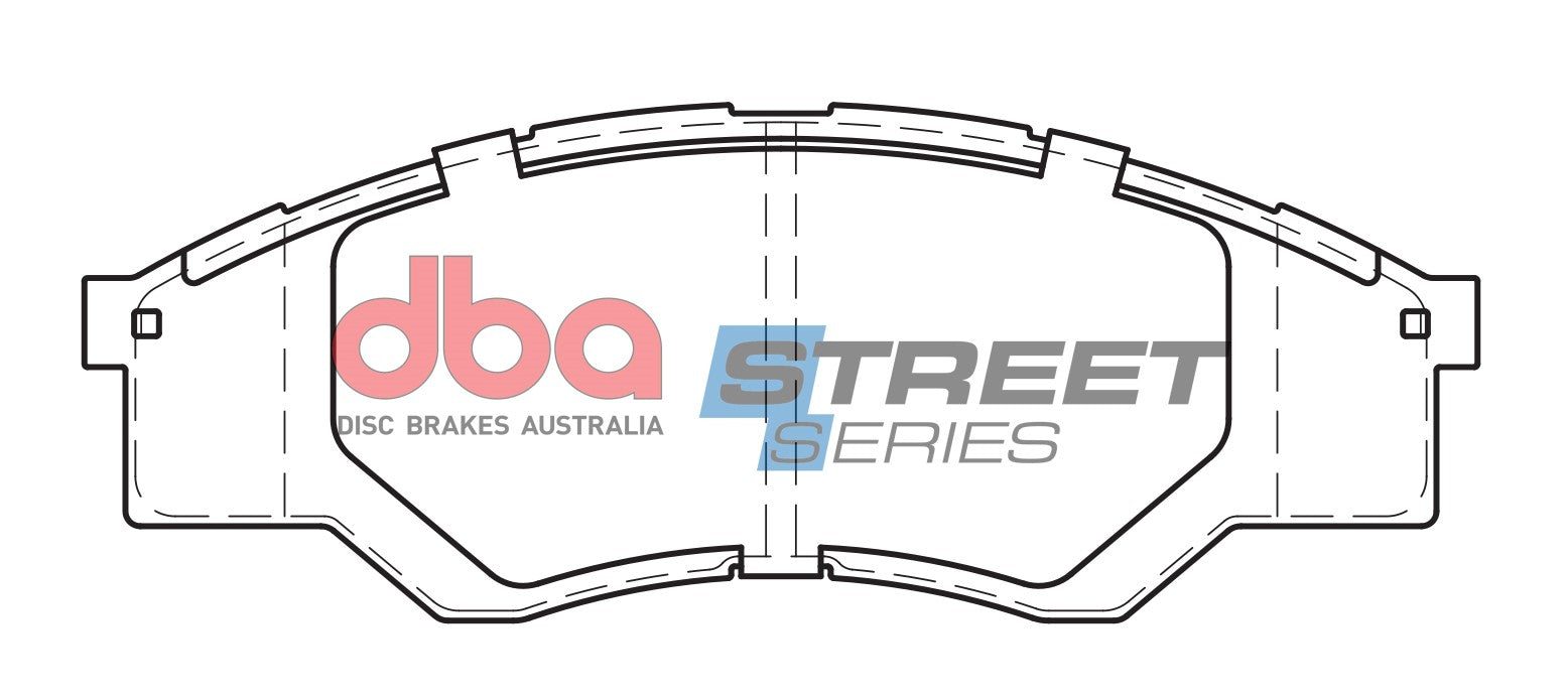 DB1741SS - DBA Street Series Brake Pads; Front