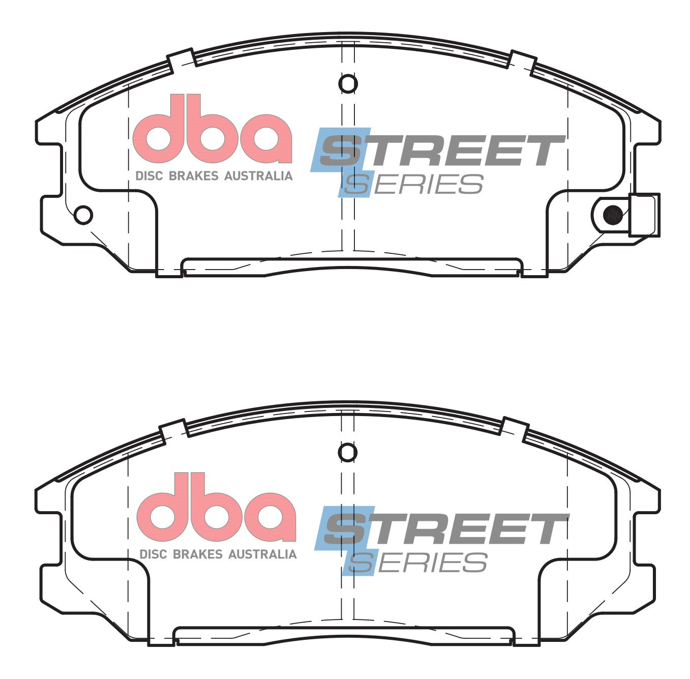 DB1745SS - DBA Street Series Brake Pads; Front