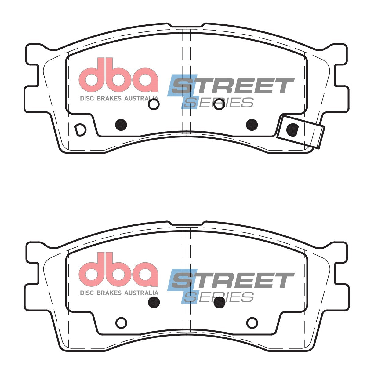 DB1753SS - DBA Street Series Brake Pads; Front
