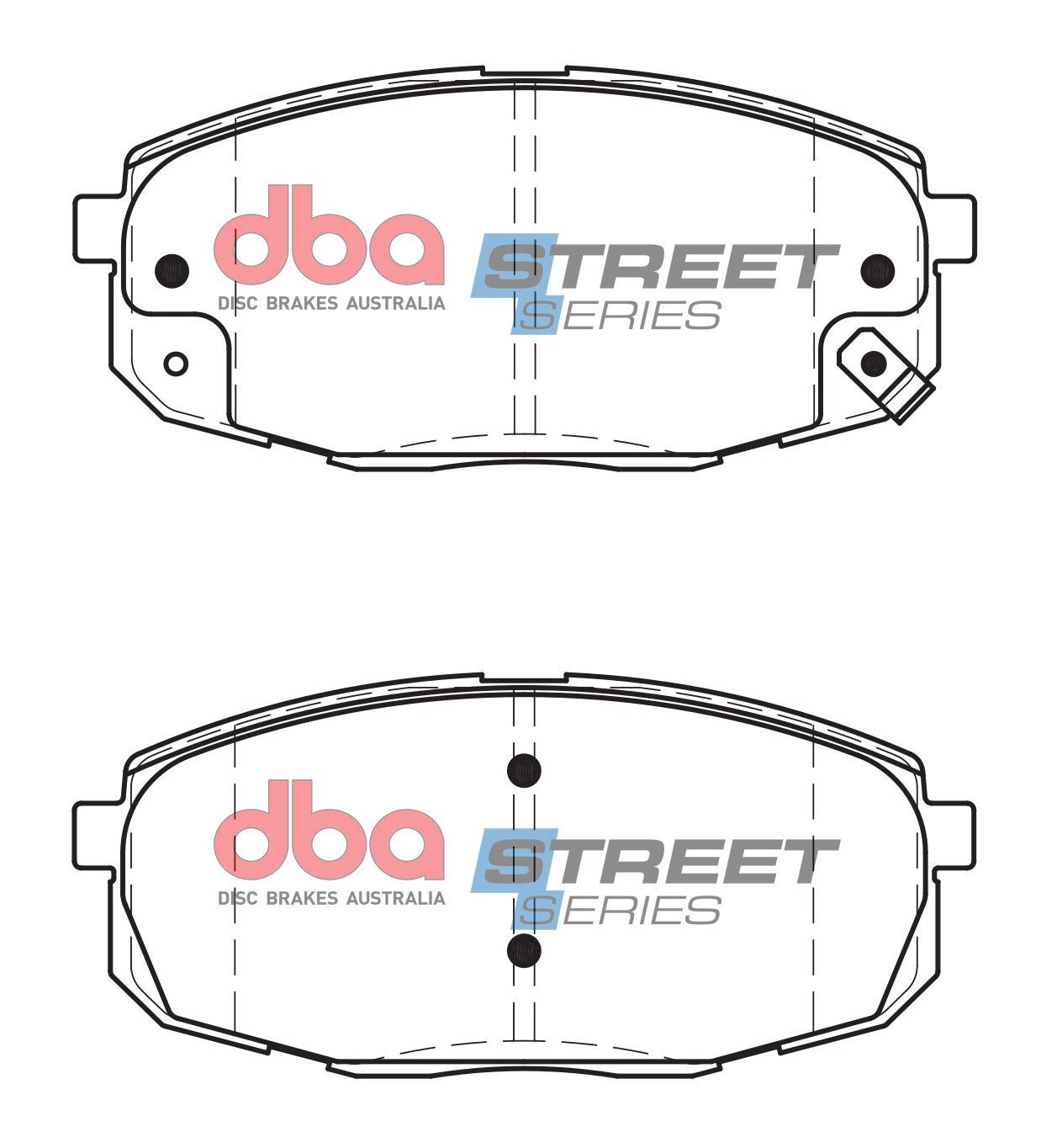 DB1754SS - DBA Street Series Brake Pads; Front