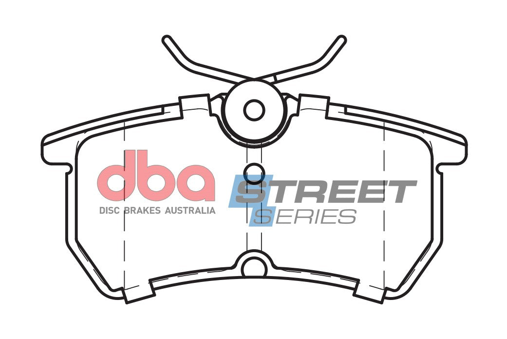 DB1759SS - DBA Street Series Brake Pads; Rear