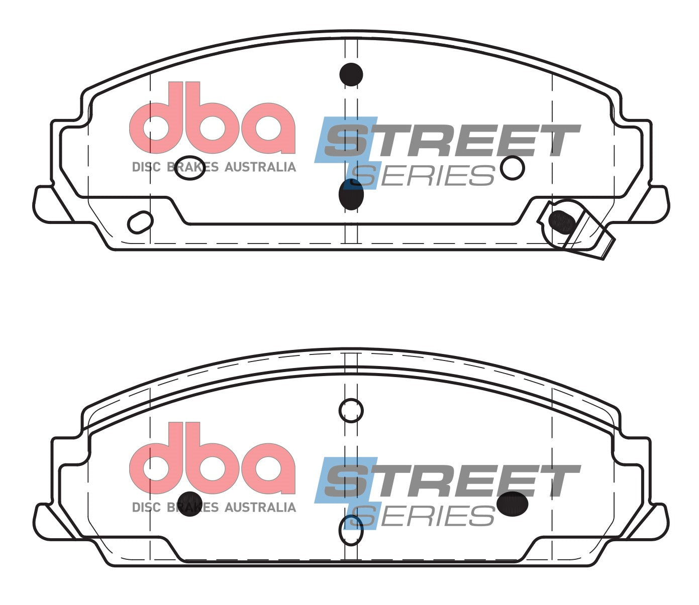 DB1765SS - DBA Street Series Brake Pads; Front