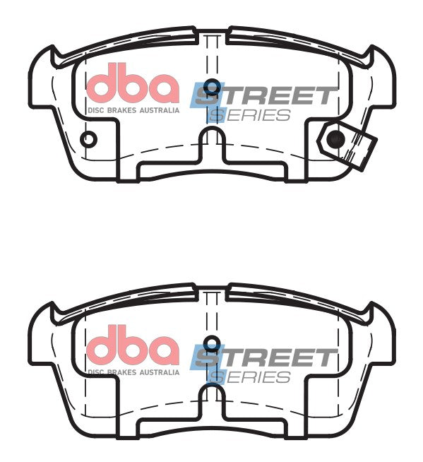 DB1768SS - DBA Street Series Brake Pads; Front