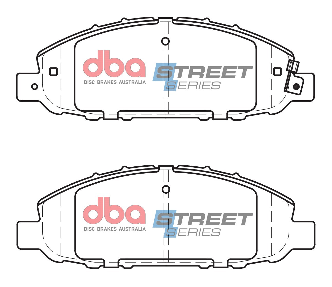 DB1769SS - DBA Street Series Brake Pads; Front