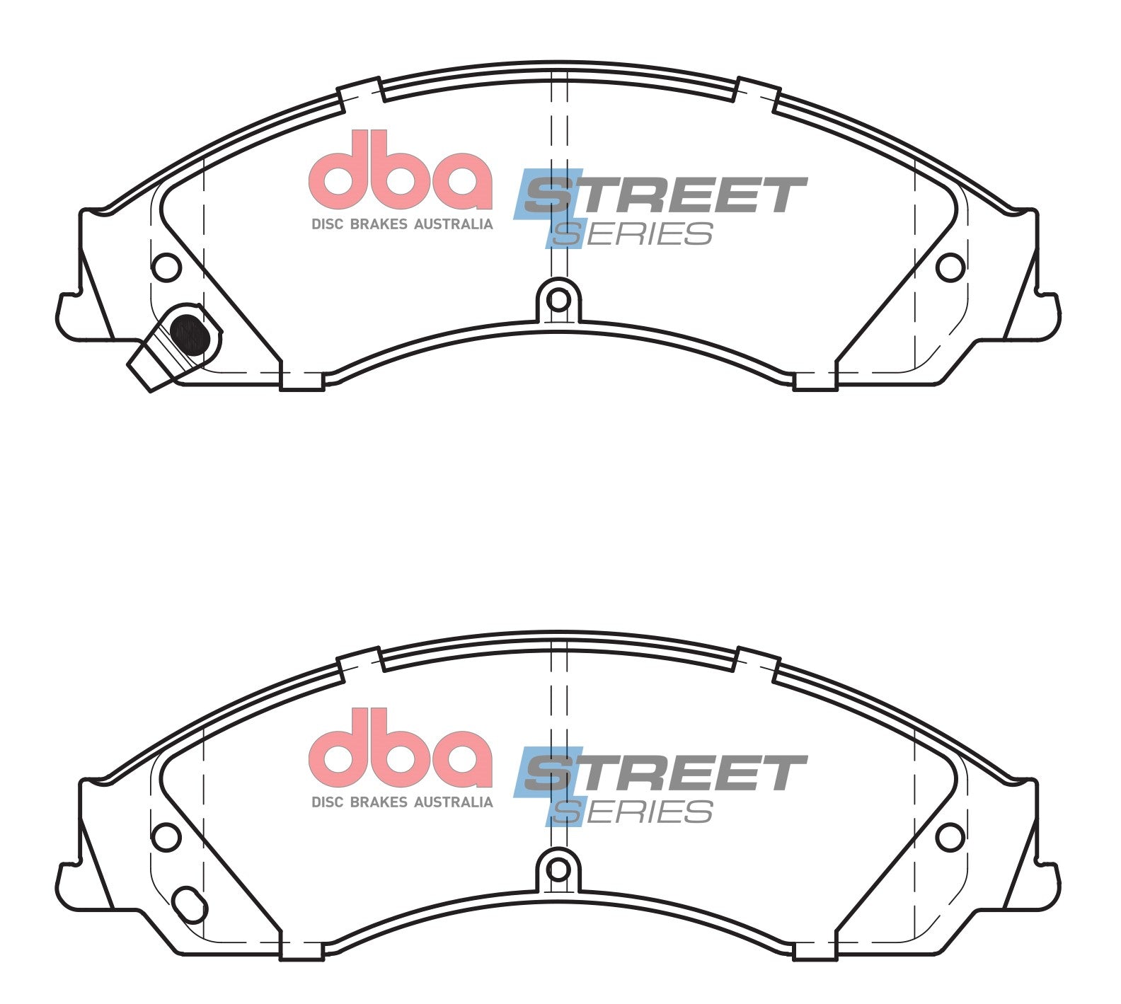 DB1778SS - DBA Street Series Brake Pads; Front