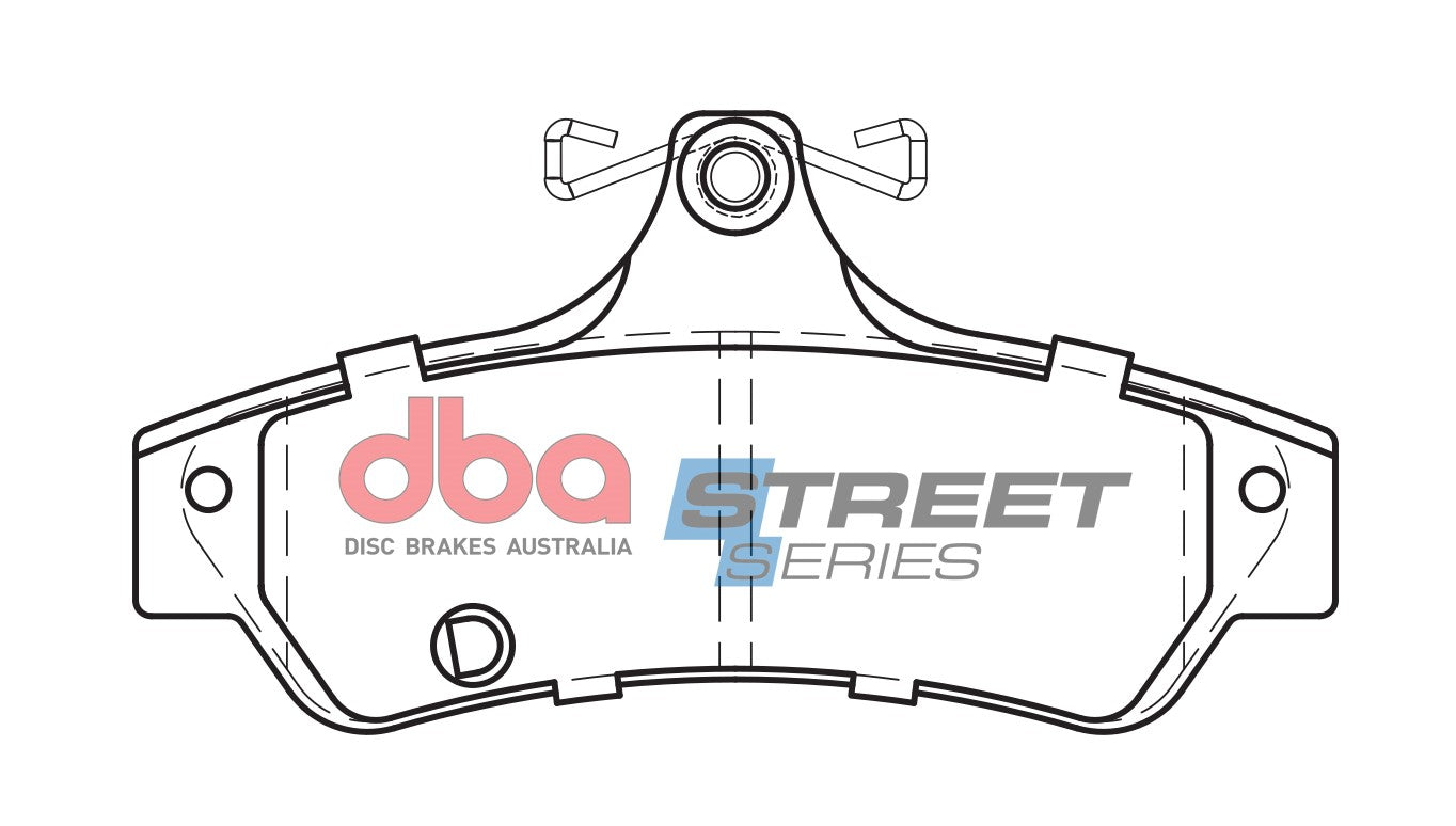 DB1779SS - DBA Street Series Brake Pads; Rear