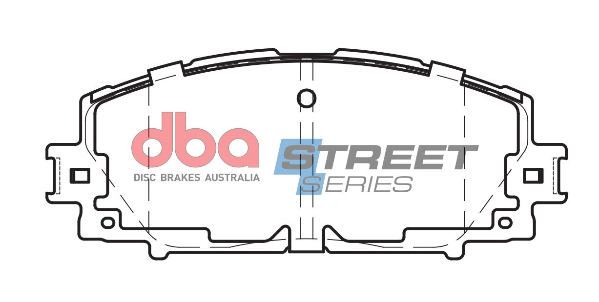 DB1785SS - DBA Street Series Brake Pads; Front