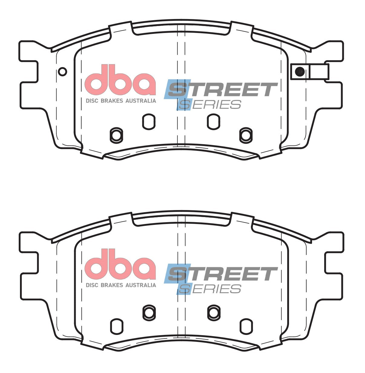 DB1787SS - DBA Street Series Brake Pads; Front