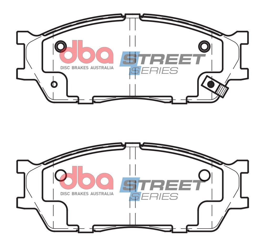 DB1805SS - DBA Street Series Brake Pads; Front