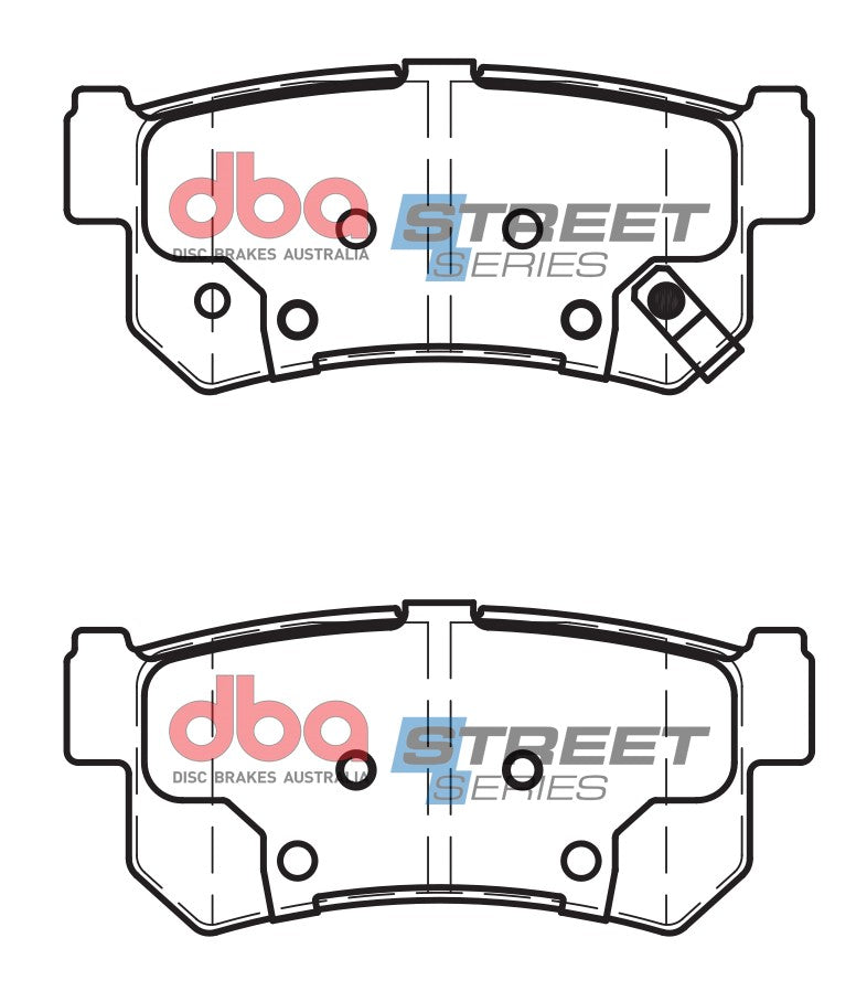 DB1814SS - DBA Street Series Brake Pads;