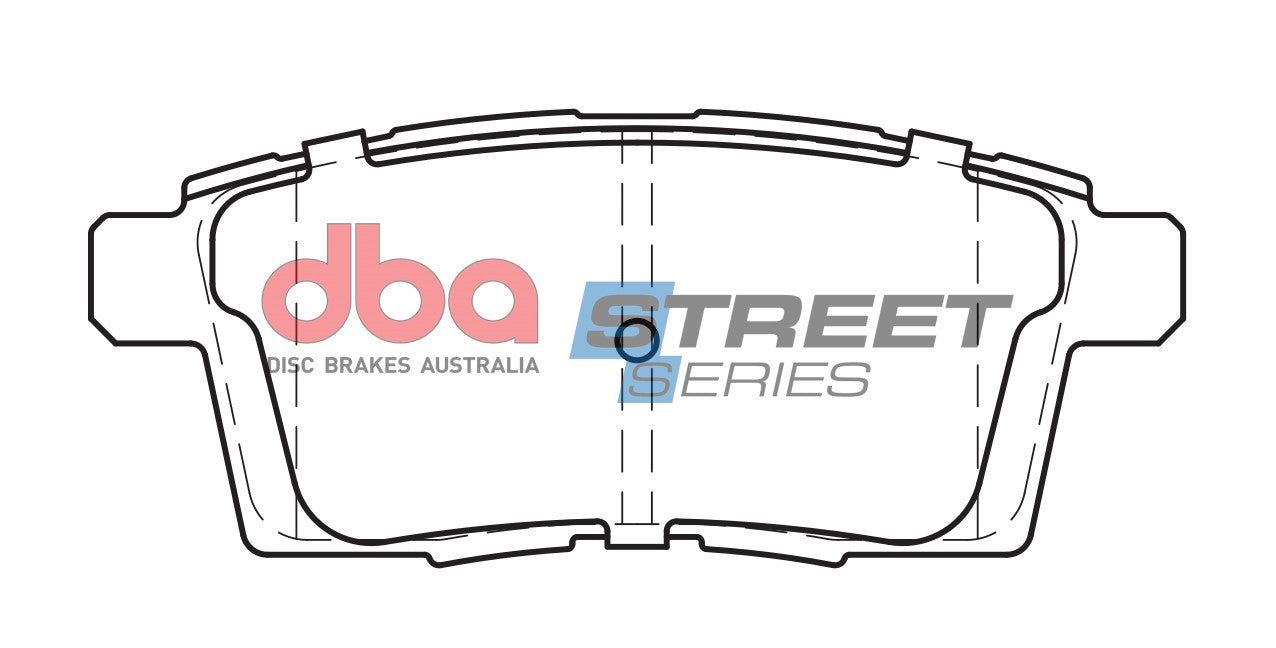 DB1917SS - DBA Street Series Brake Pads; Rear