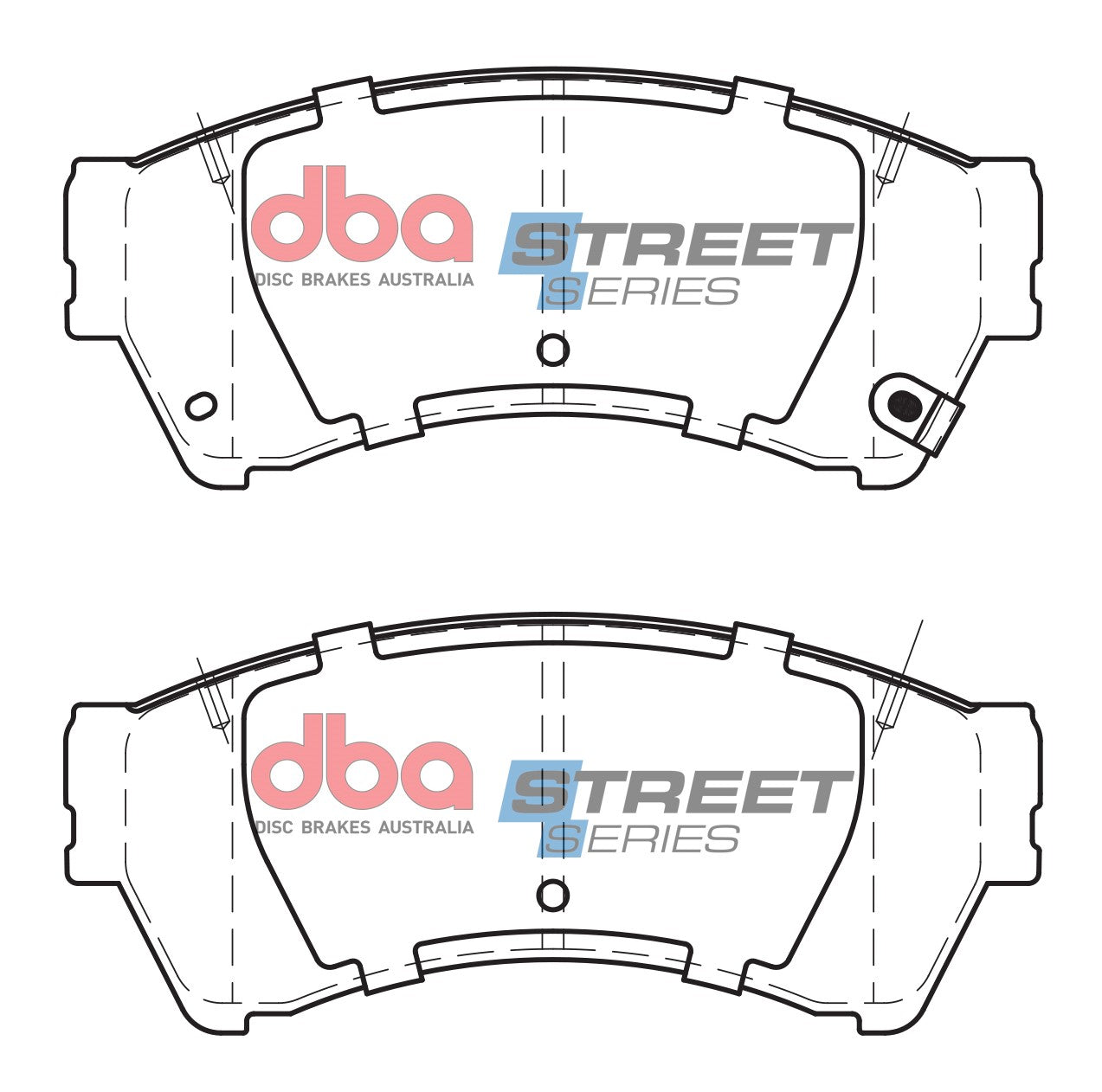 DB1942SS - DBA Street Series Brake Pads; Front