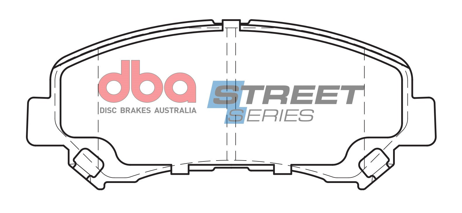 DB1946SS - DBA Street Series Brake Pads; Front
