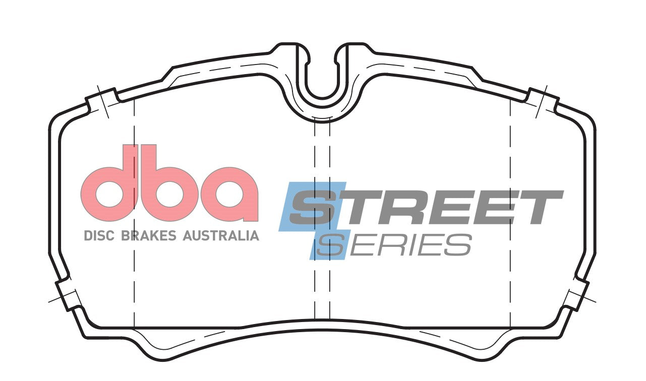 DB1955SS - DBA Street Series Brake Pads; Rear