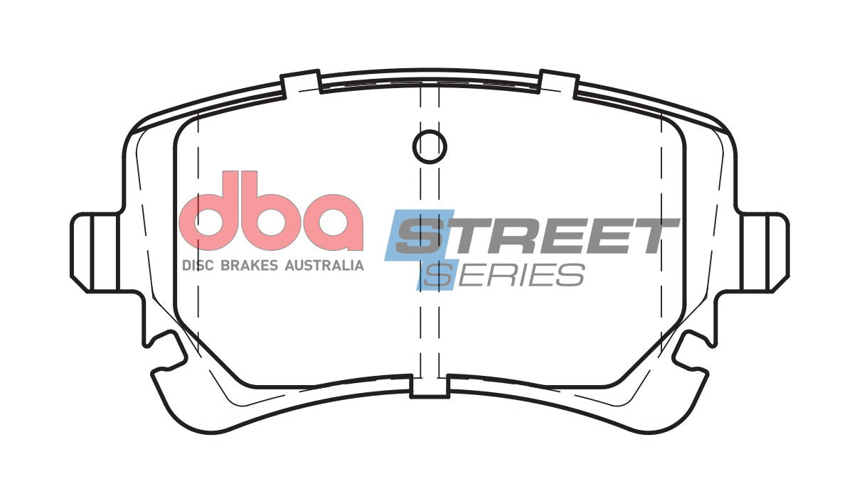 DB1956SS - DBA Street Series Brake Pads; Rear
