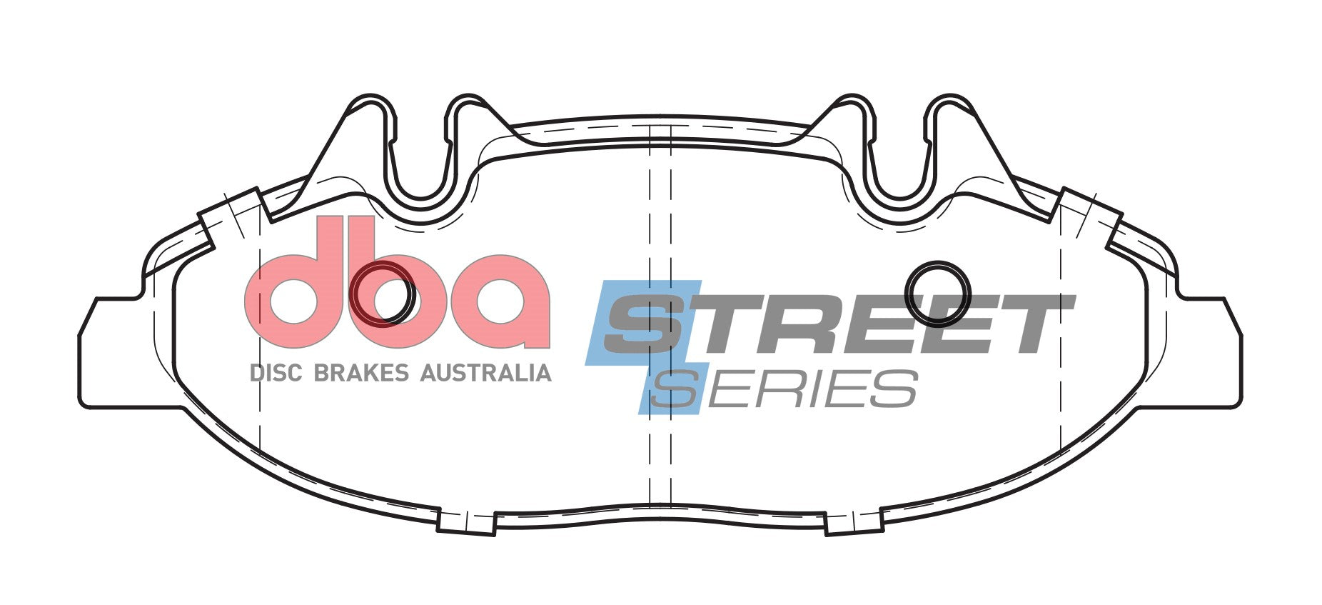 DB1965SS - DBA Street Series Brake Pads; Front