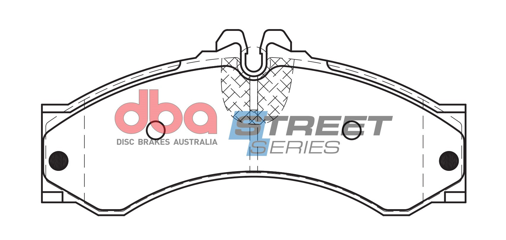 DB1969SS - DBA Street Series Brake Pads; Front
