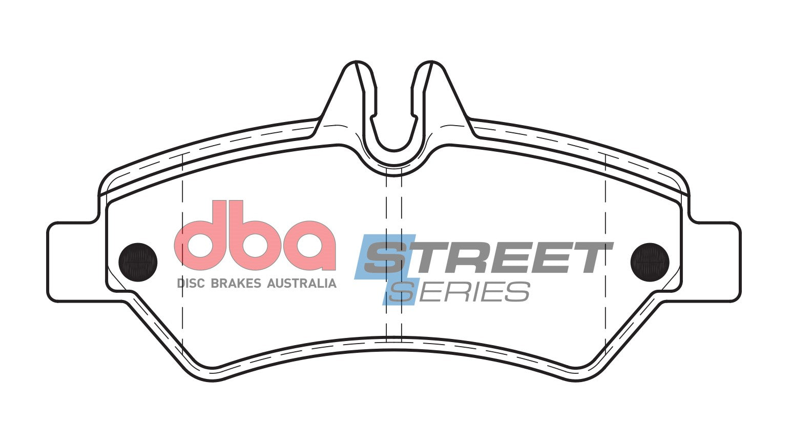 DB1972SS - DBA Street Series Brake Pads; Rear