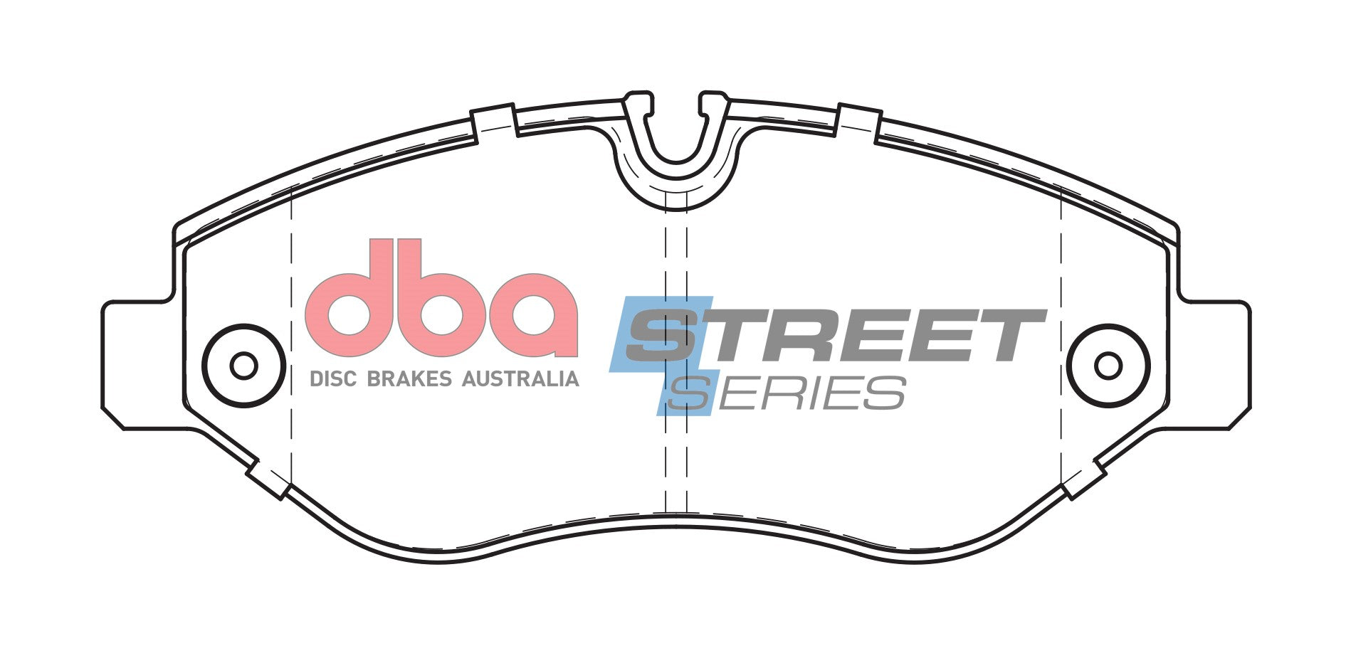 DB1973SS - DBA Street Series Brake Pads; Front