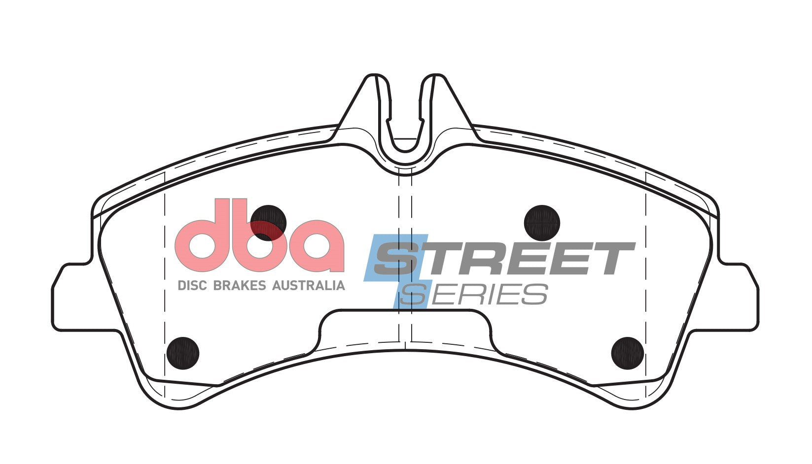 DB1975SS - DBA Street Series Brake Pads; Rear