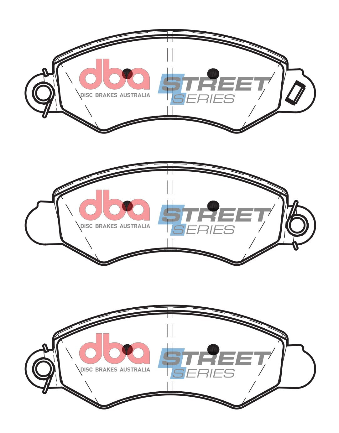 DB1982SS - DBA Street Series Brake Pads; Front