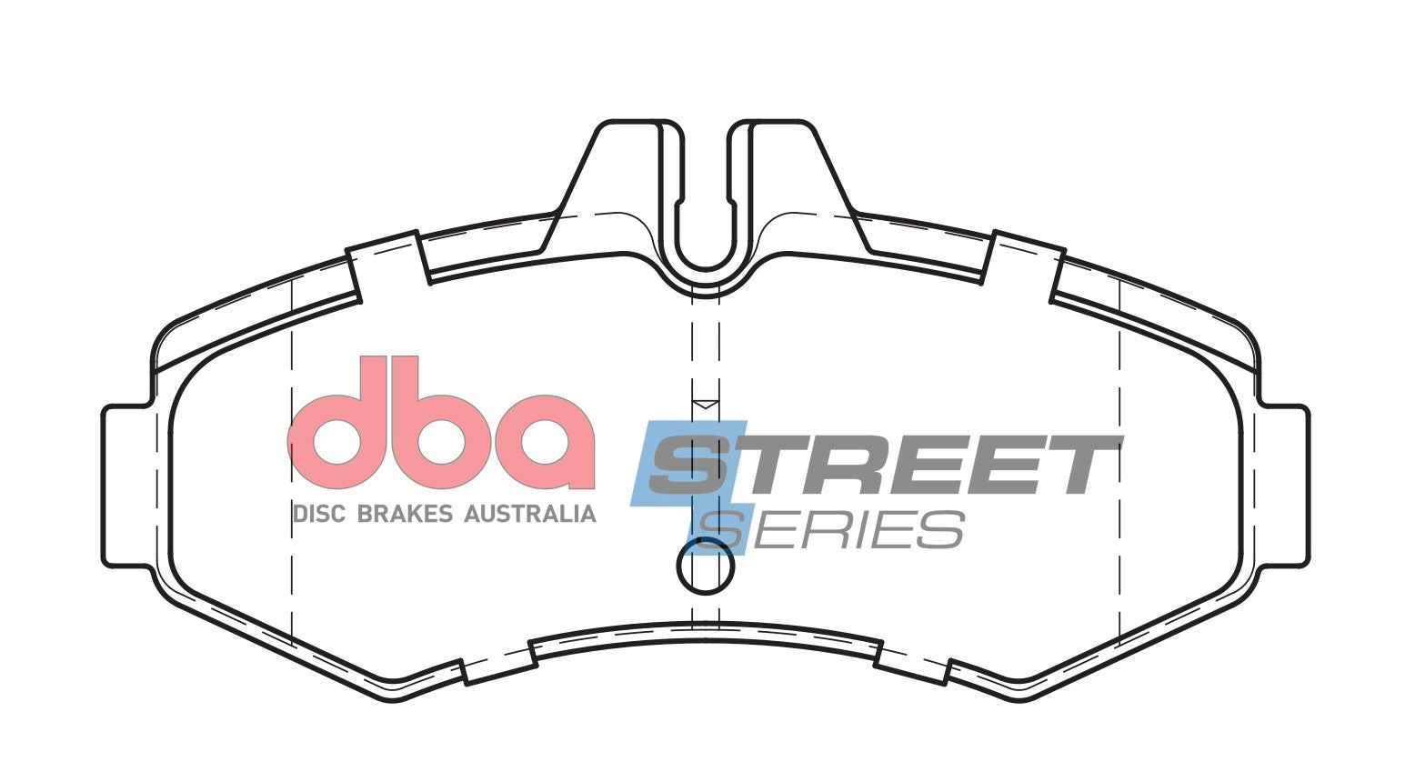 DB1986SS - DBA Street Series Brake Pads; Front
