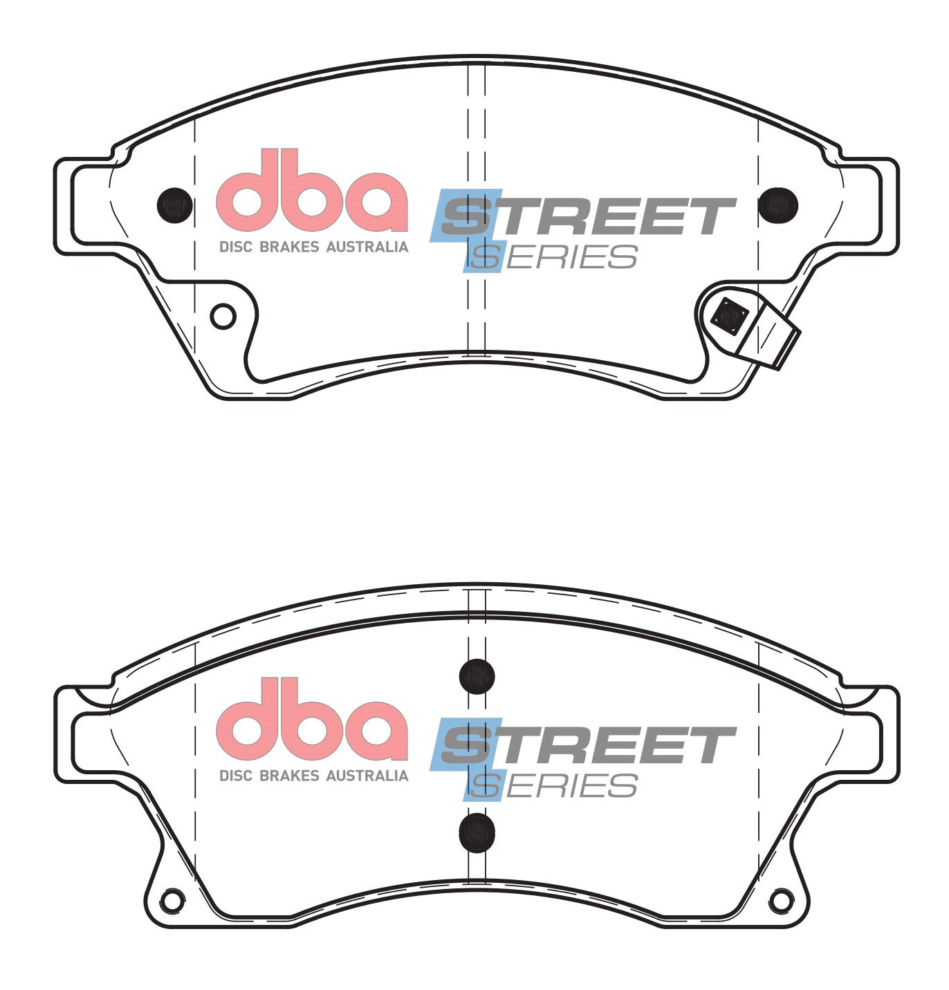 DB1989SS - DBA Street Series Brake Pads; Front