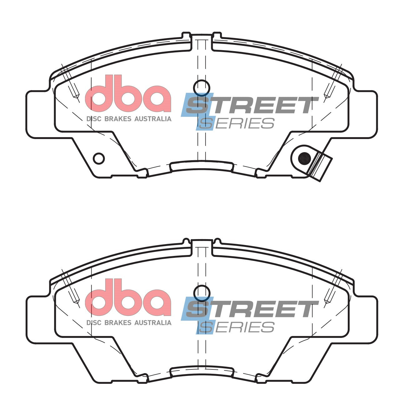DB1991SS - DBA Street Series Brake Pads; Front