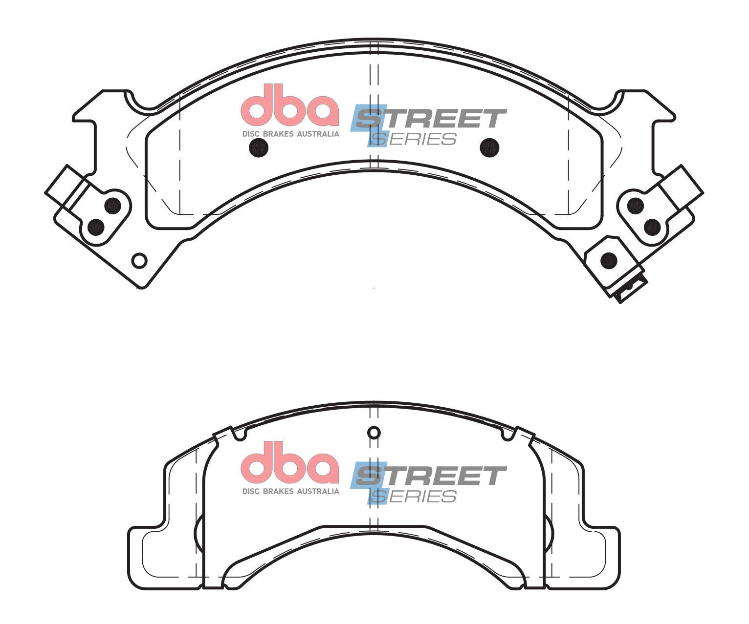 DB1993SS - DBA Street Series Brake Pads; Front