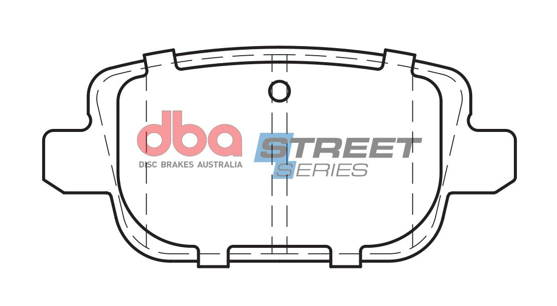 DB1999SS - DBA Street Series Brake Pads; Rear