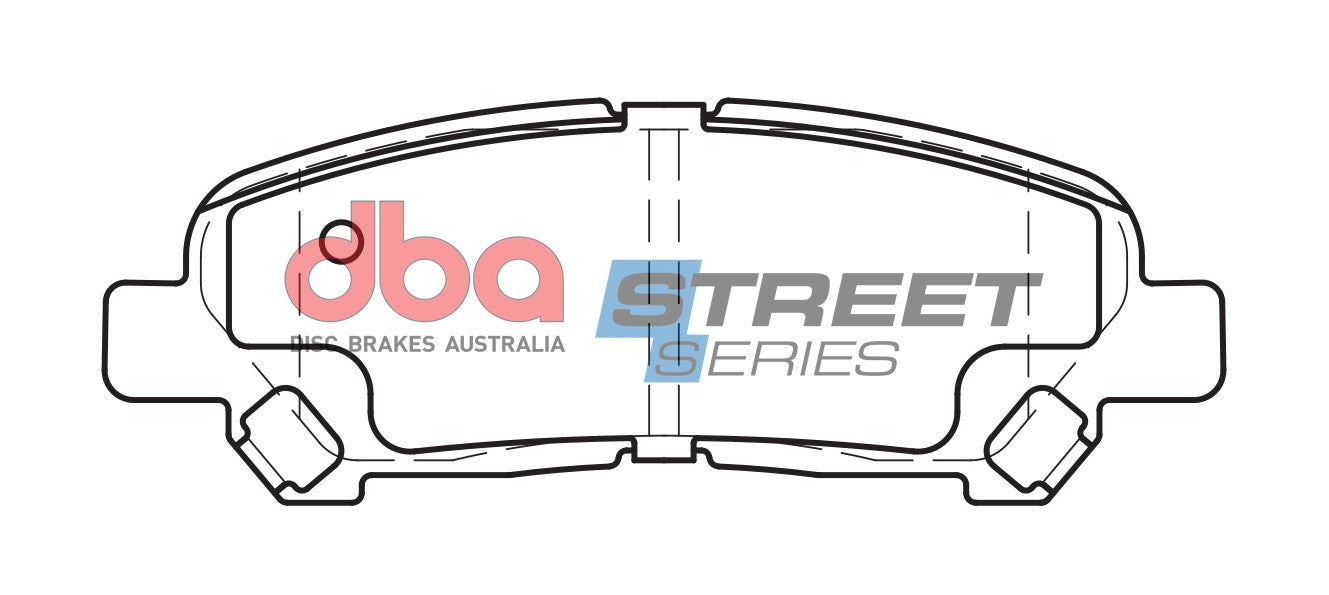 DB2005SS - DBA Street Series Brake Pads; Rear