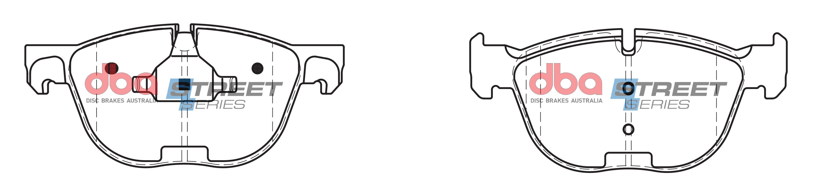 DB2006SS - DBA Street Series Brake Pads; Front