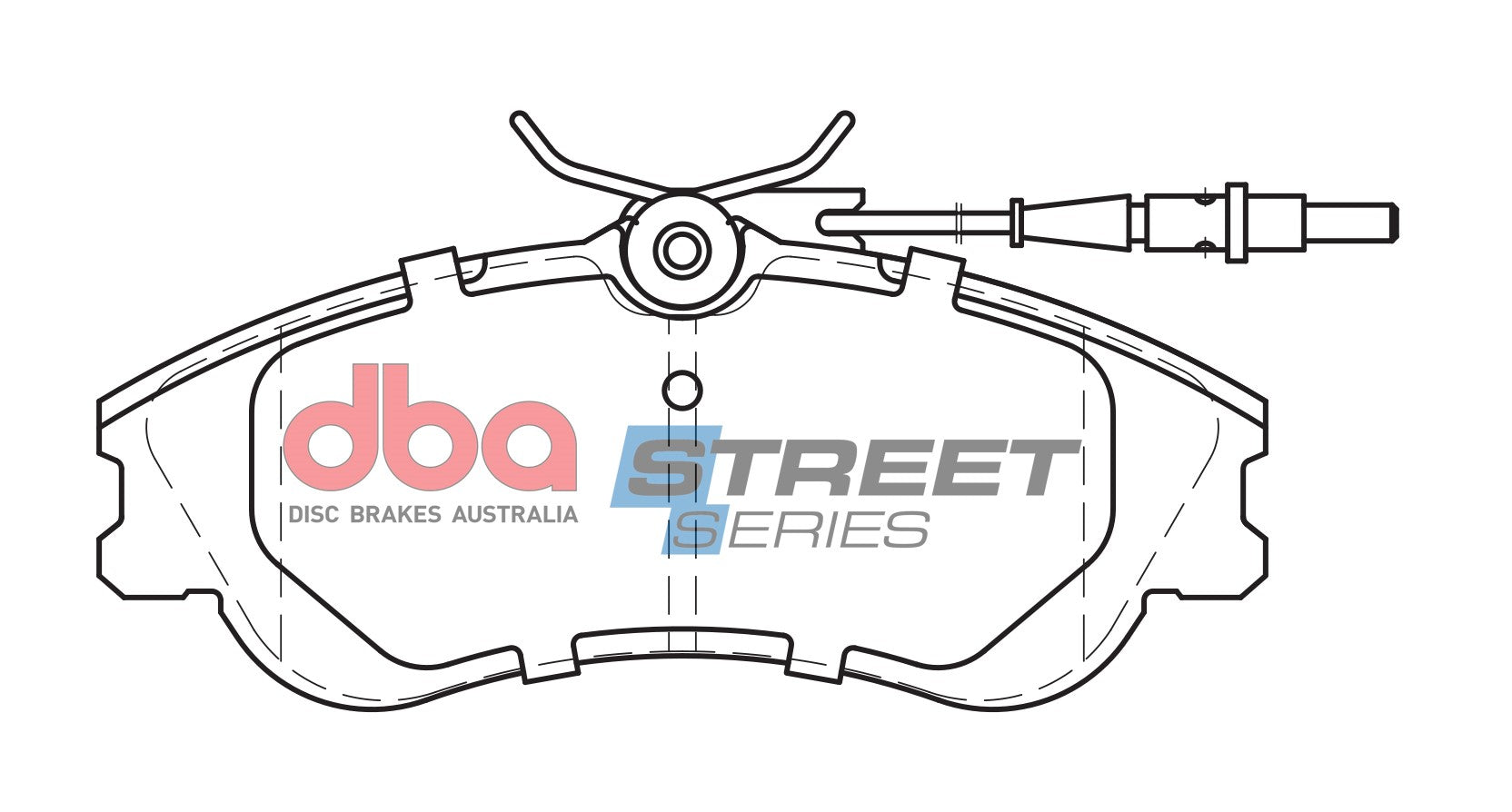 DB2015SS - DBA Street Series Brake Pads; Front