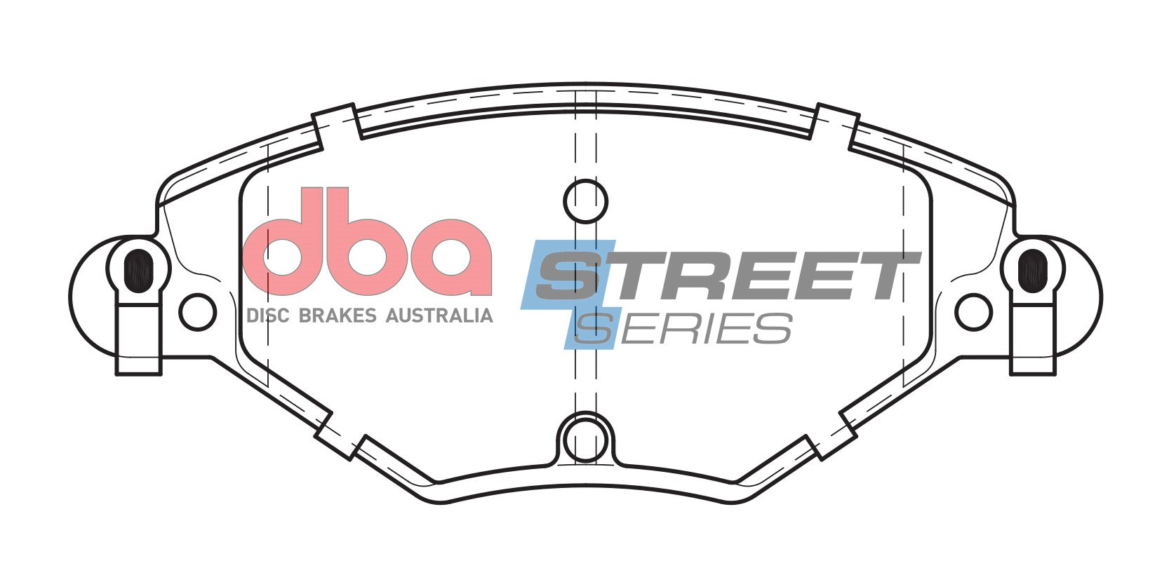 DB2016SS - DBA Street Series Brake Pads; Front