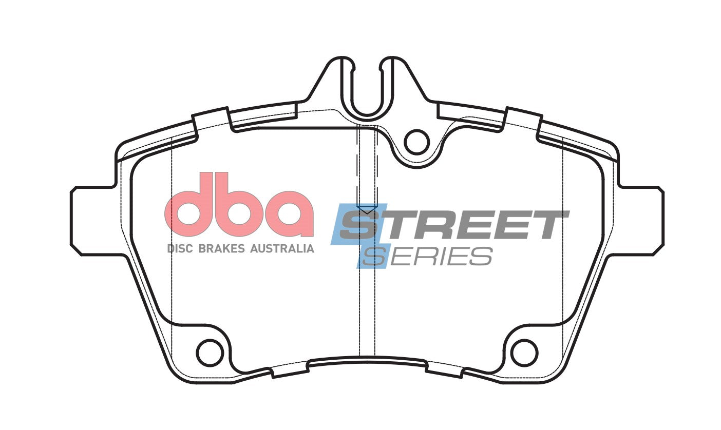 DB2019SS - DBA Street Series Brake Pads; Front
