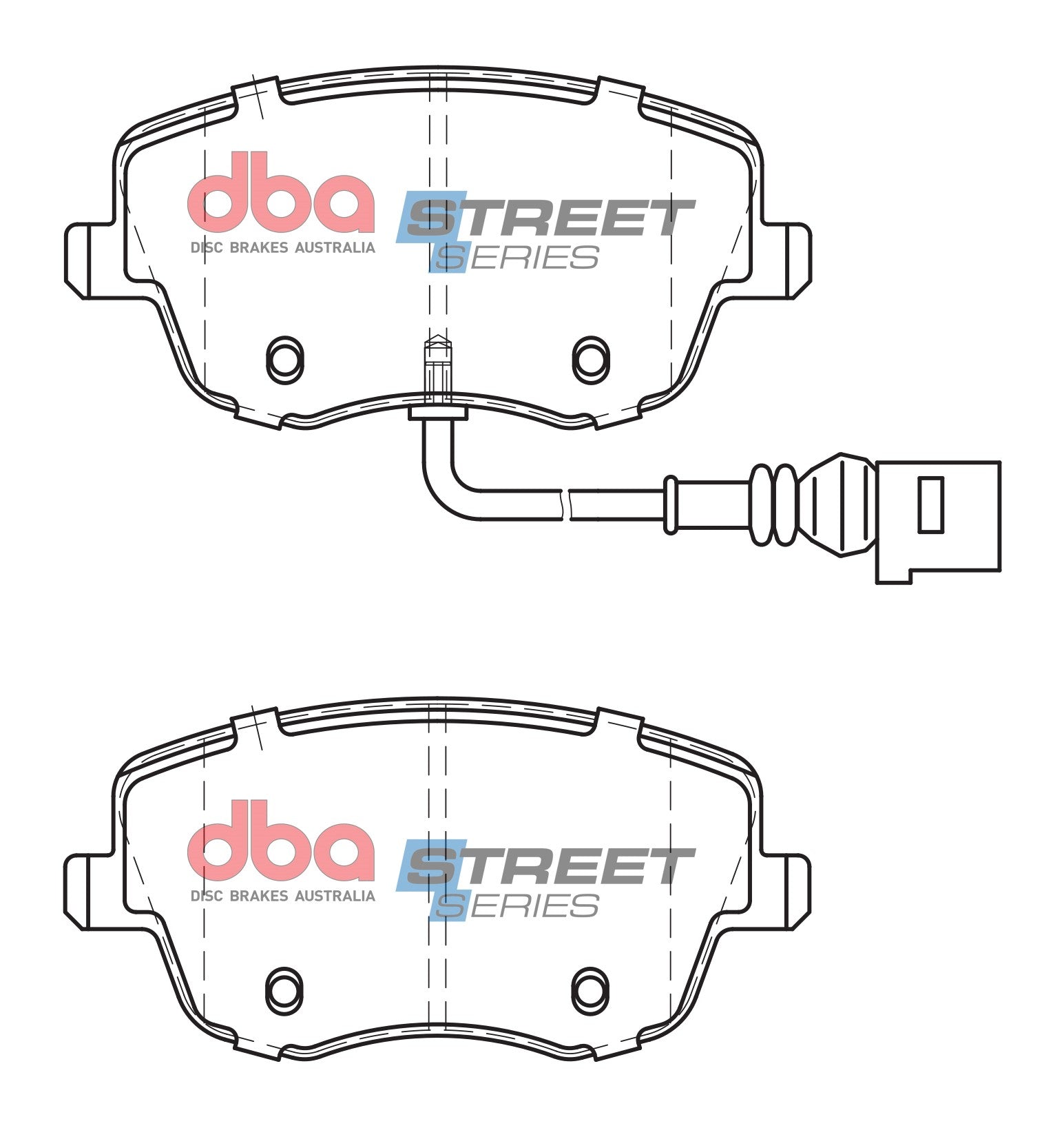 DB2032SS - DBA Street Series Brake Pads; Front