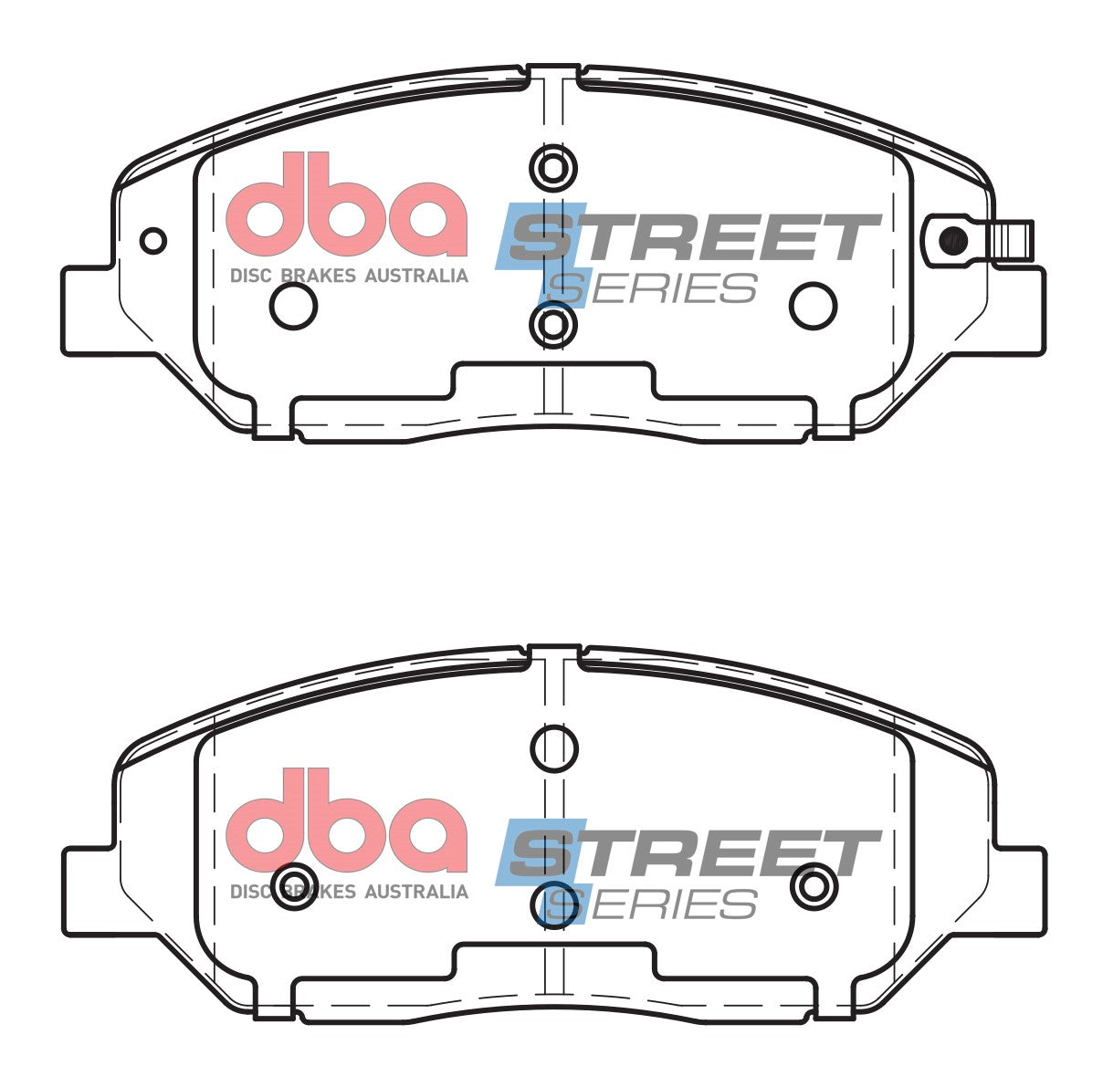 DB2034SS - DBA Street Series Brake Pads; Front