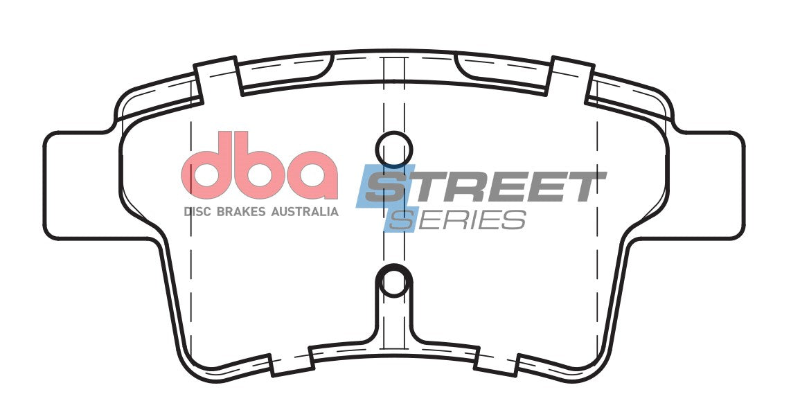 DB2041SS - DBA Street Series Brake Pads; Rear